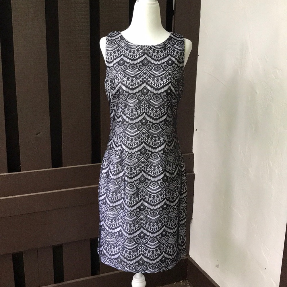 Jessica Simpson Black Lace Dress